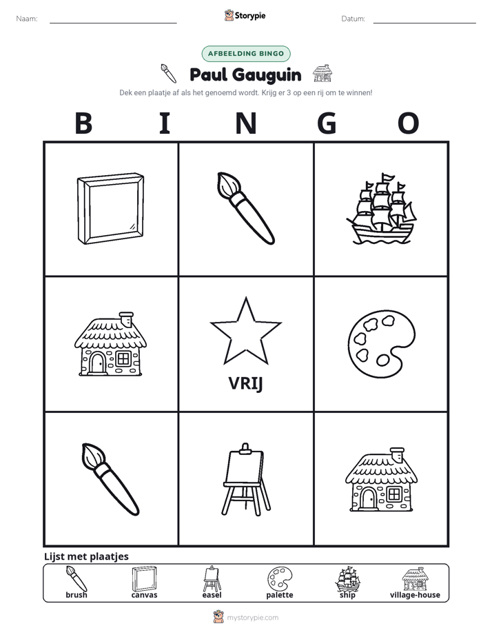 Afbeelding Bingo