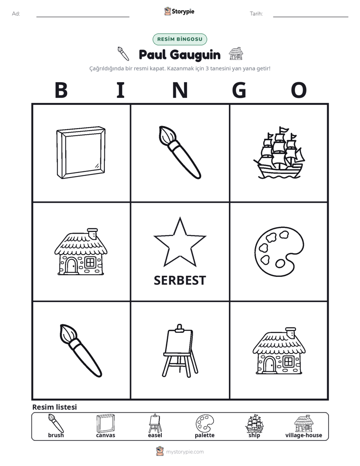 Resim Bingo