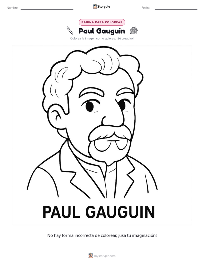 Página para Colorear