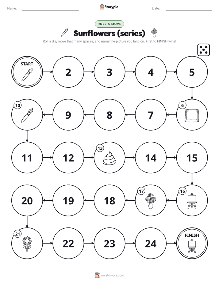 Roll & Move Game