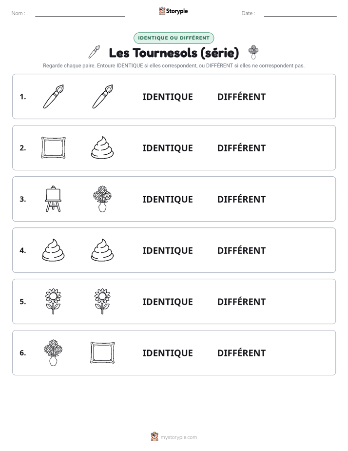 Identique ou Différent