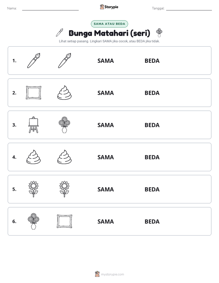 Sama atau Berbeda
