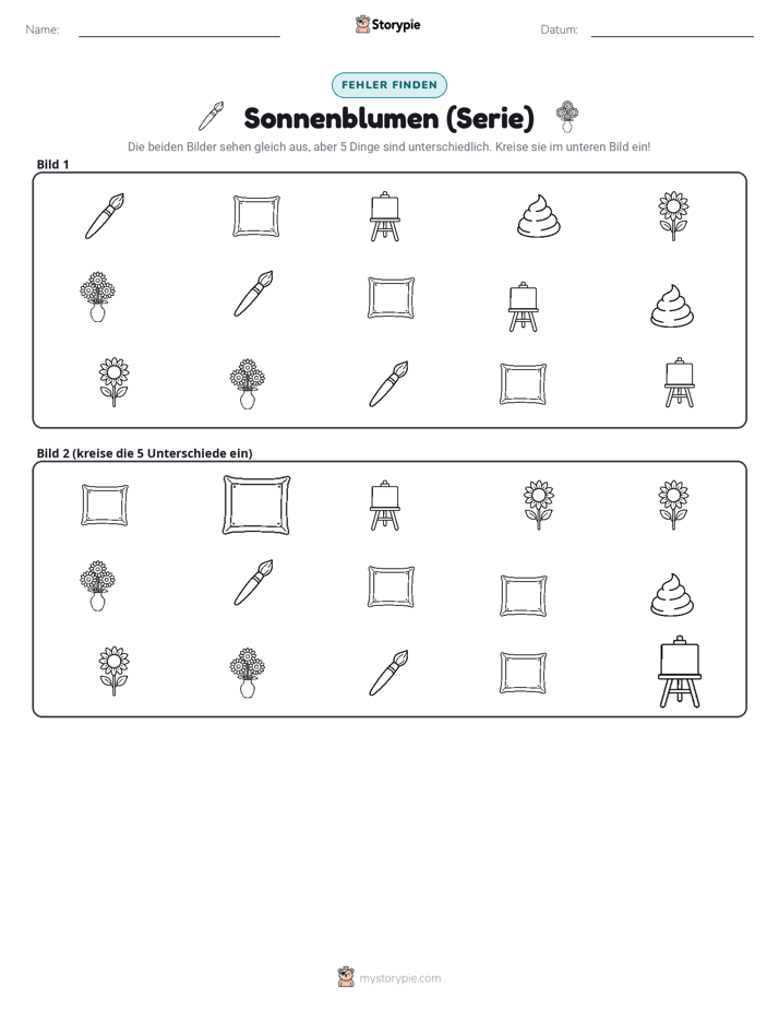 Finde den Unterschied