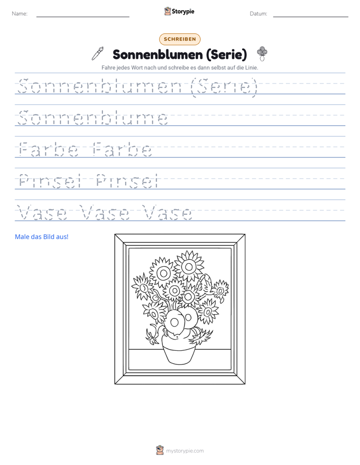 Schreibübung