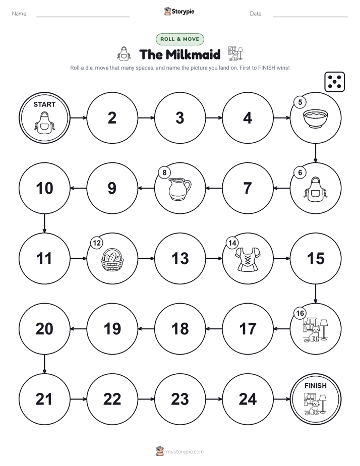 Roll & Move Game