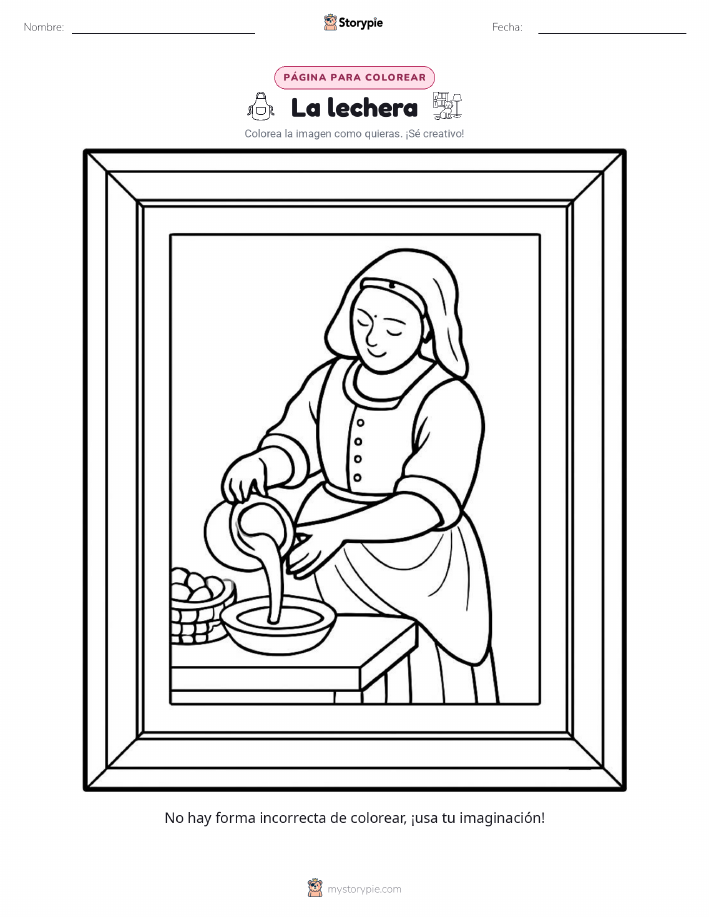 Página para Colorear