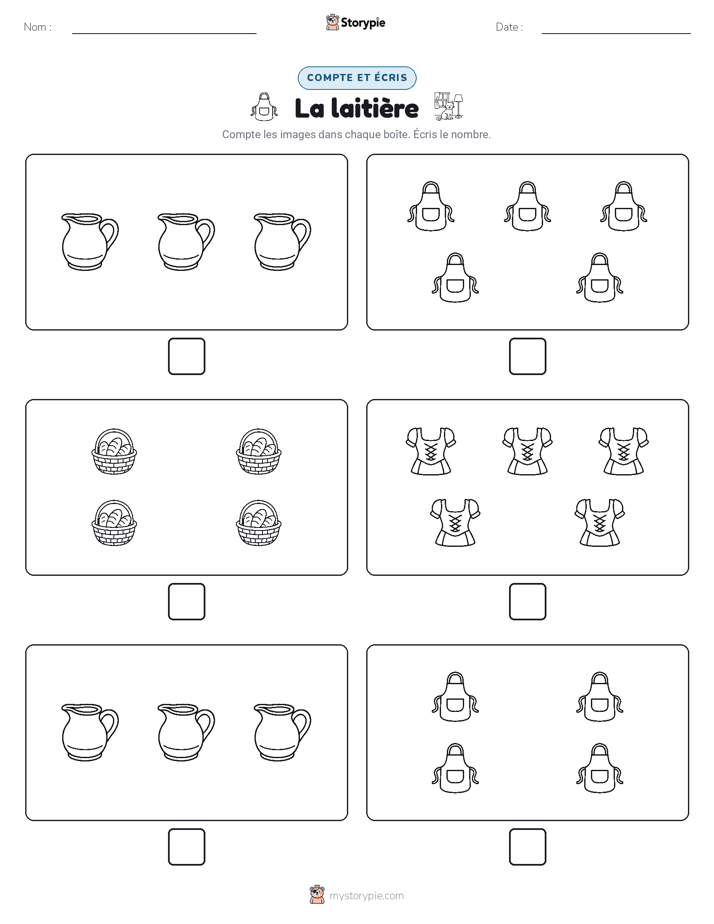 Compter & Écrire
