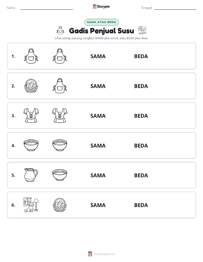 Sama atau Berbeda