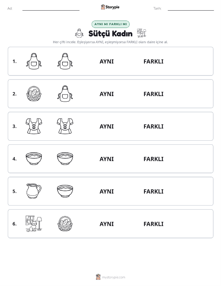 Aynı mı Farklı mı