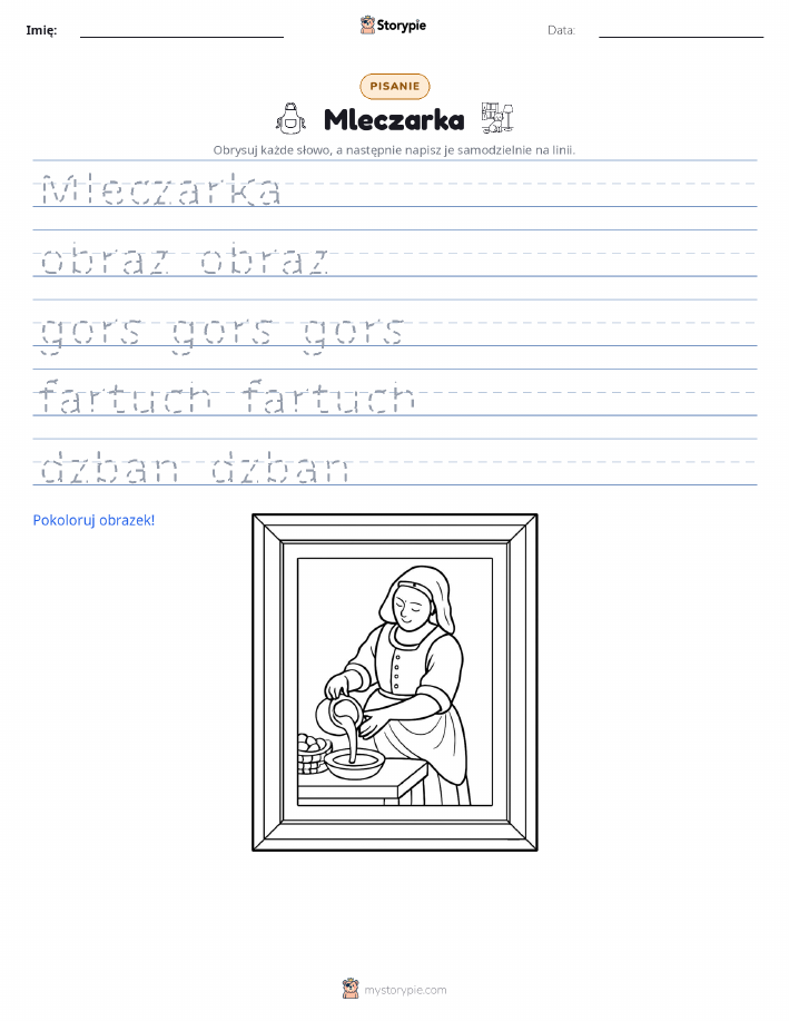 Ćwiczenie Pisania