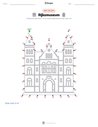 Rijksmuseum printable worksheet preview