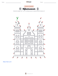 Rijksmuseum afdrukbare werkblad voorbeeld