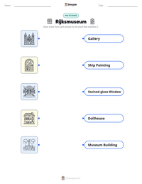 Rijksmuseum printable worksheet preview