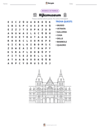 Anteprima della scheda stampabile di Rijksmuseum