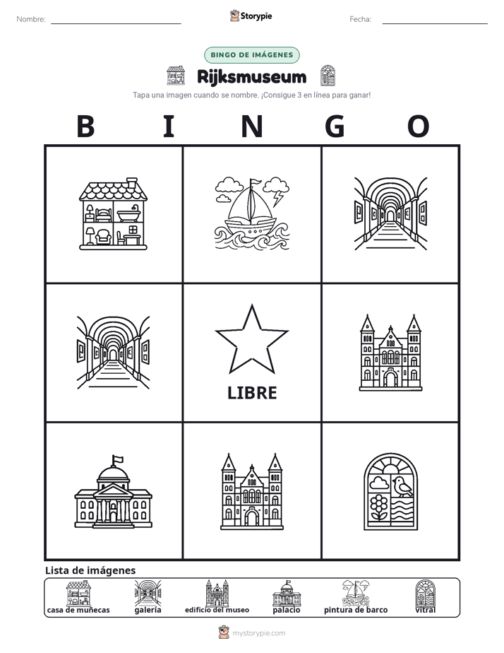 Bingo de Imágenes