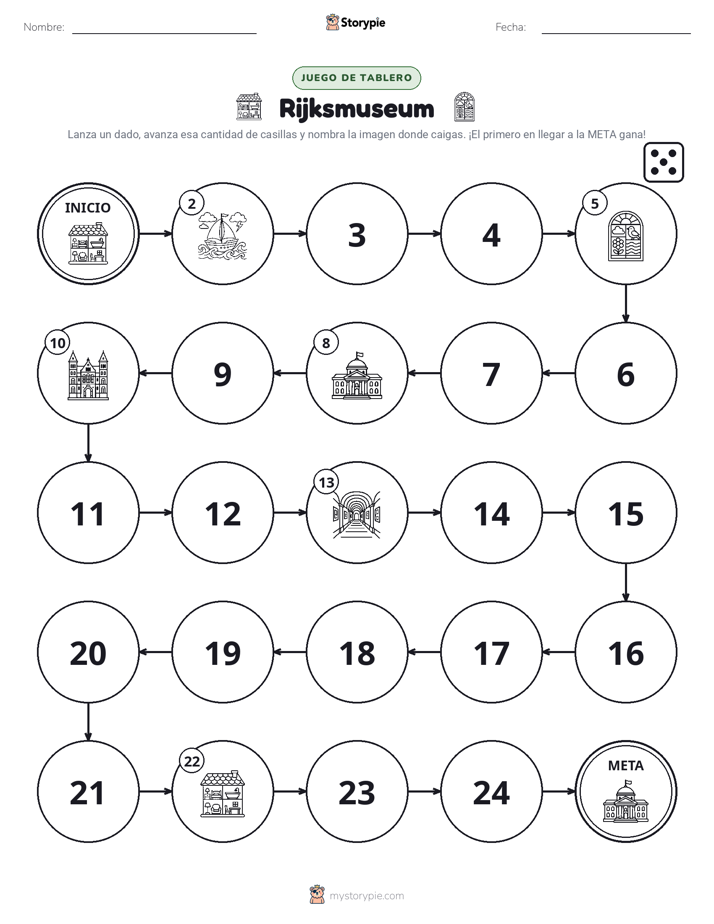 Juego de Rueda y Avanza