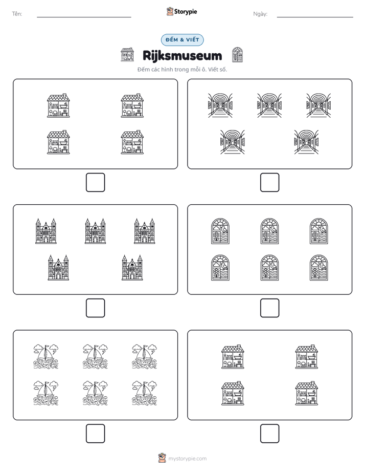 Đếm & Viết