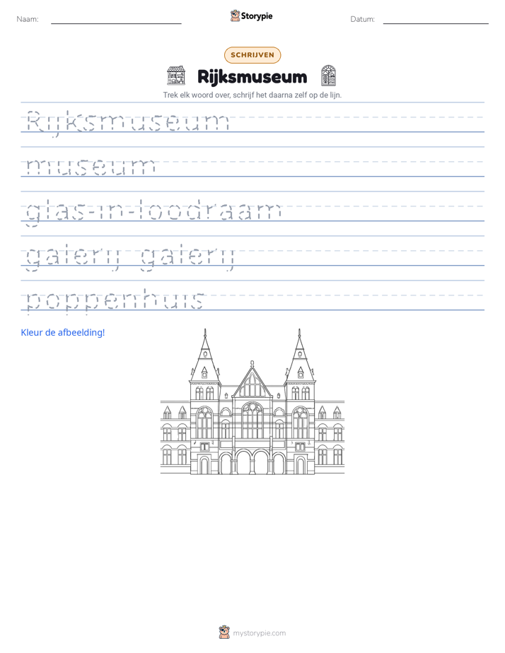 Schrijf Oefening