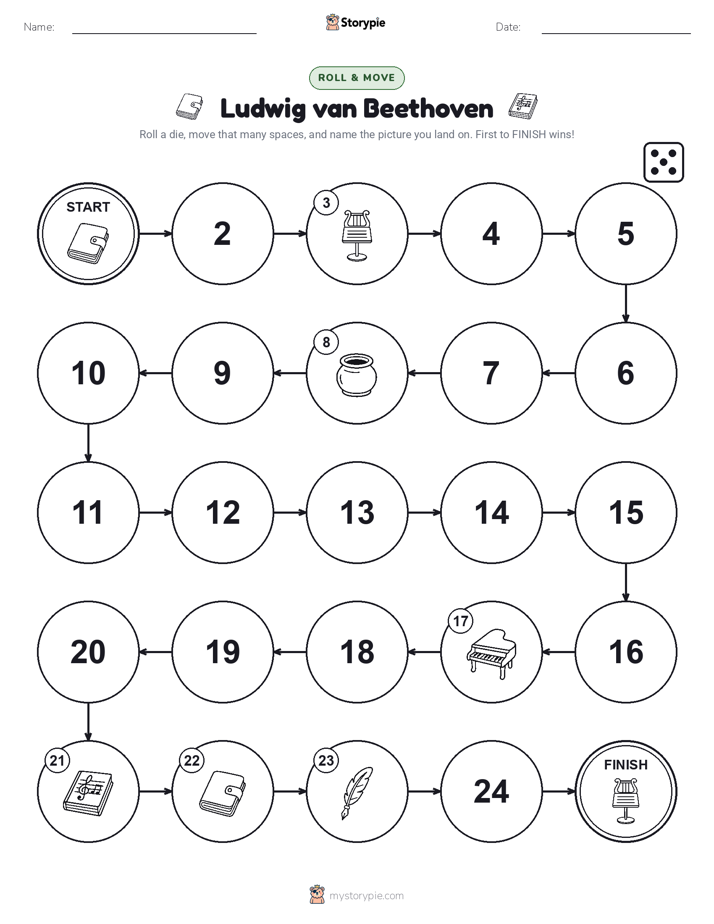 Roll & Move Game