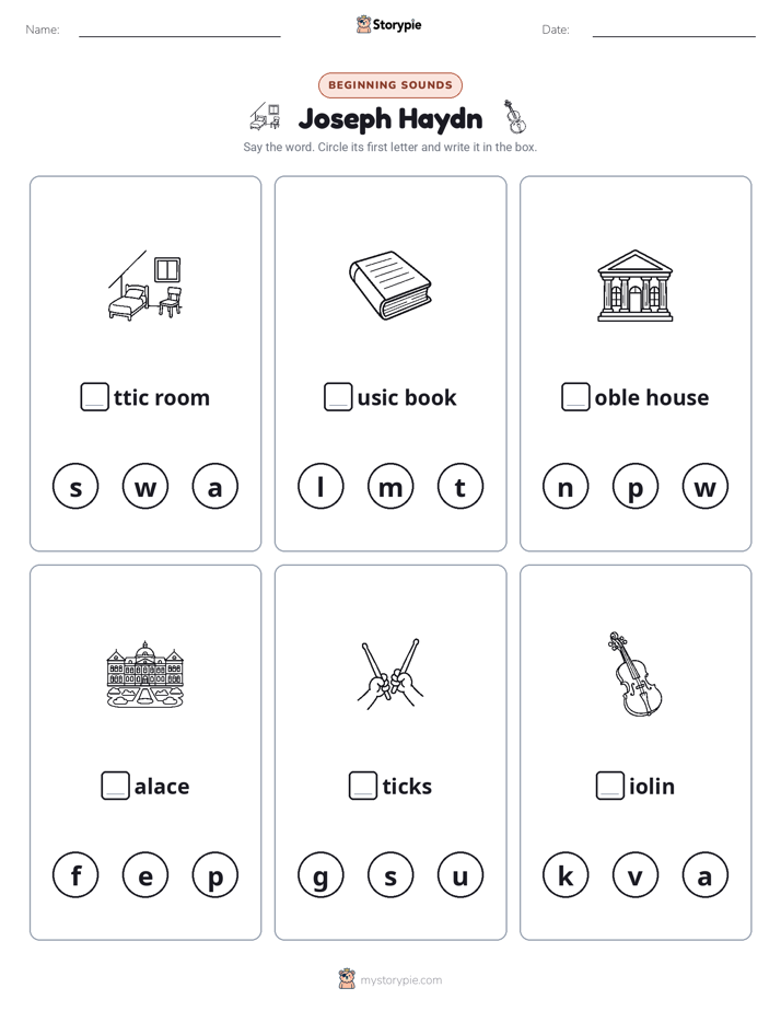Beginning Sounds