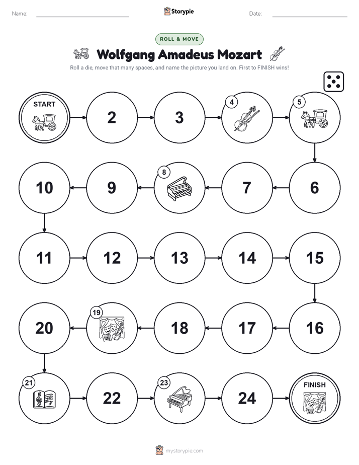 Roll & Move Game