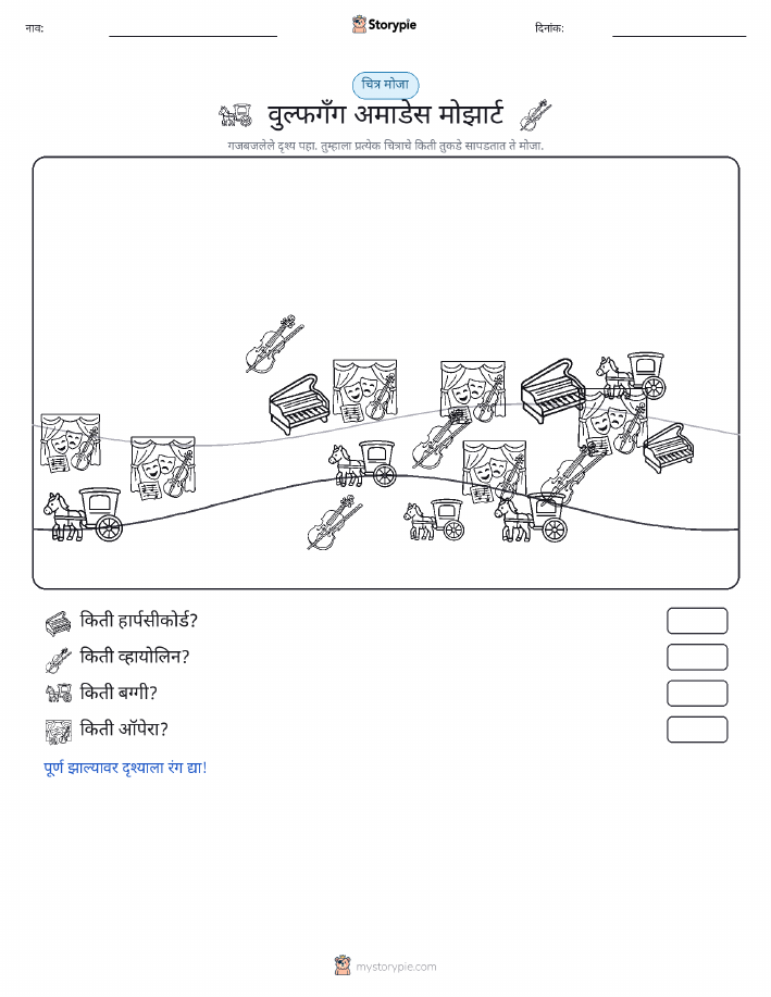 गणना दृश्य