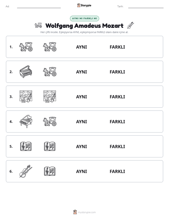 Aynı mı Farklı mı