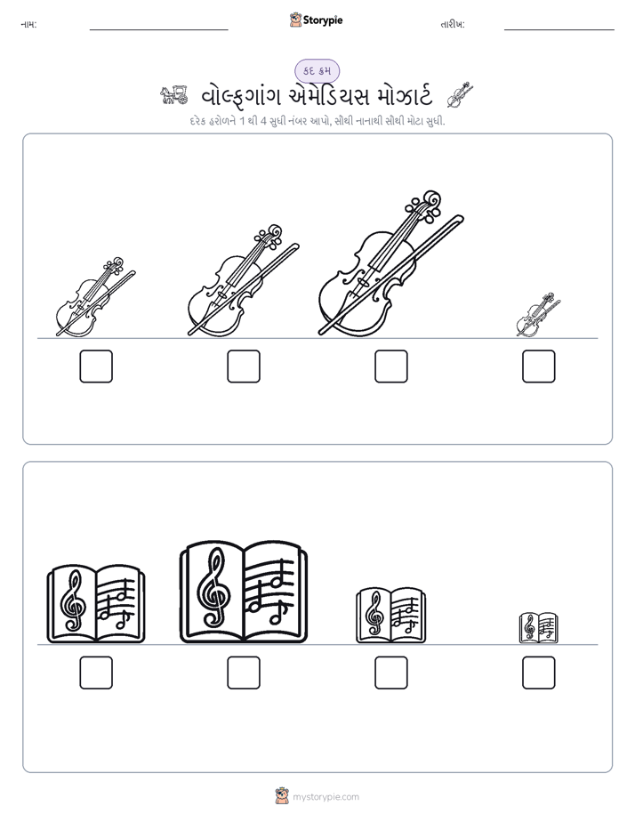 આકાર ક્રમ