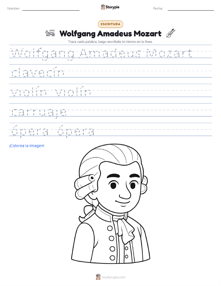 Práctica de Escritura