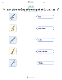 Xem trước tài liệu in sẵn Bản giao hưởng số 9 cung Rê thứ, Op. 125
