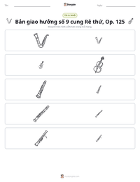 Xem trước tài liệu in sẵn Bản giao hưởng số 9 cung Rê thứ, Op. 125