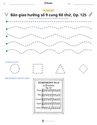 Xem trước tài liệu in sẵn Bản giao hưởng số 9 cung Rê thứ, Op. 125