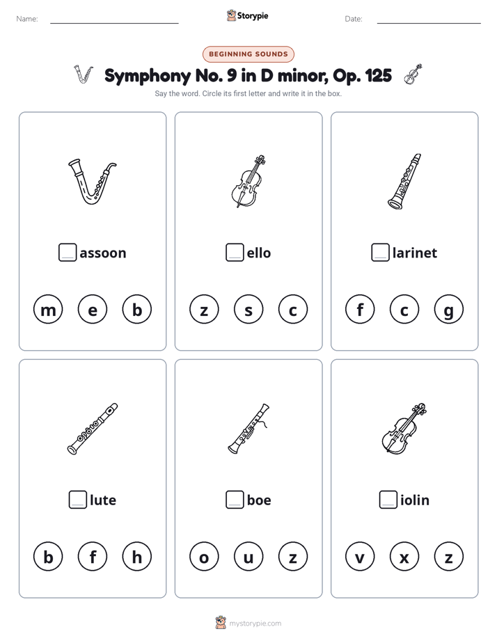 Beginning Sounds