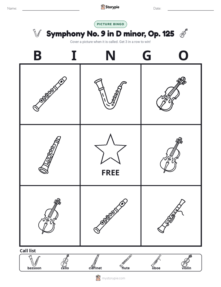 Picture Bingo