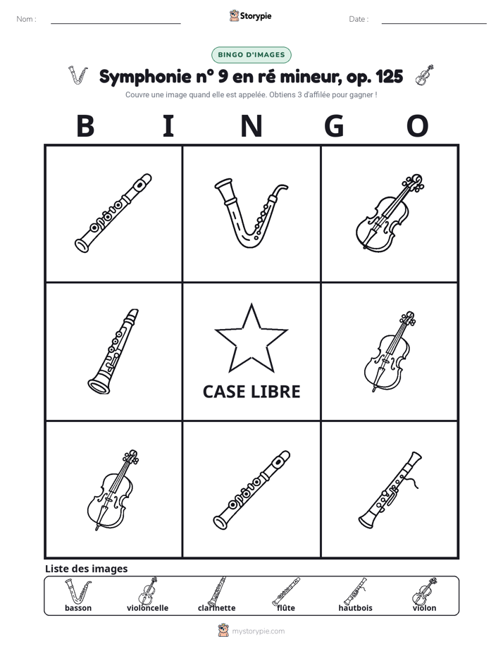 Bingo d'Images