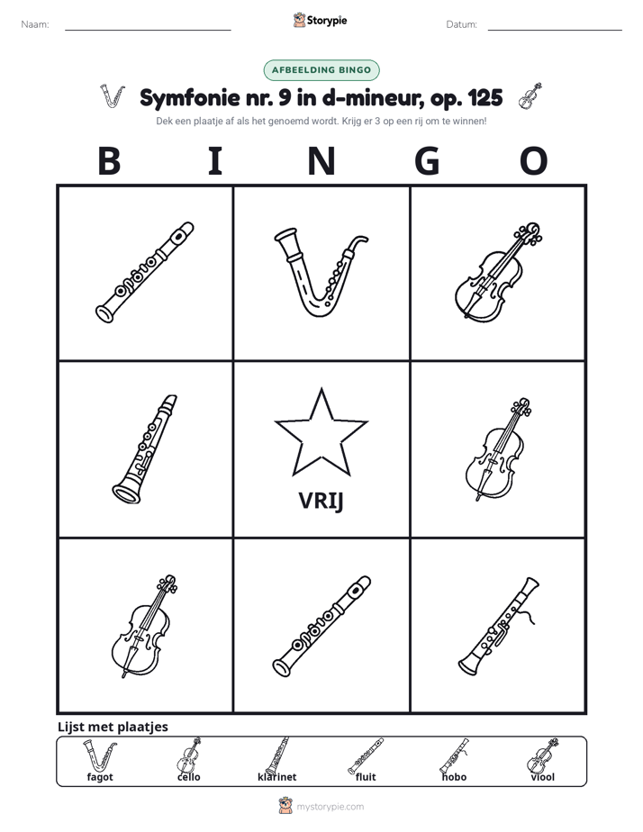Afbeelding Bingo