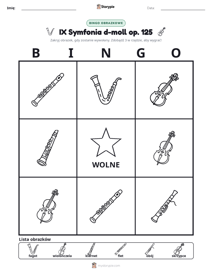 Bingo obrazkowe