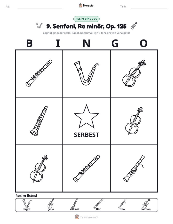 Resim Bingo