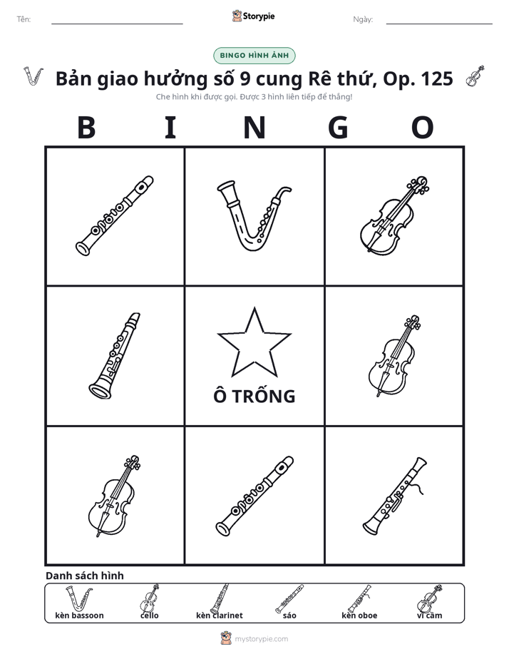 Bingo Hình Ảnh