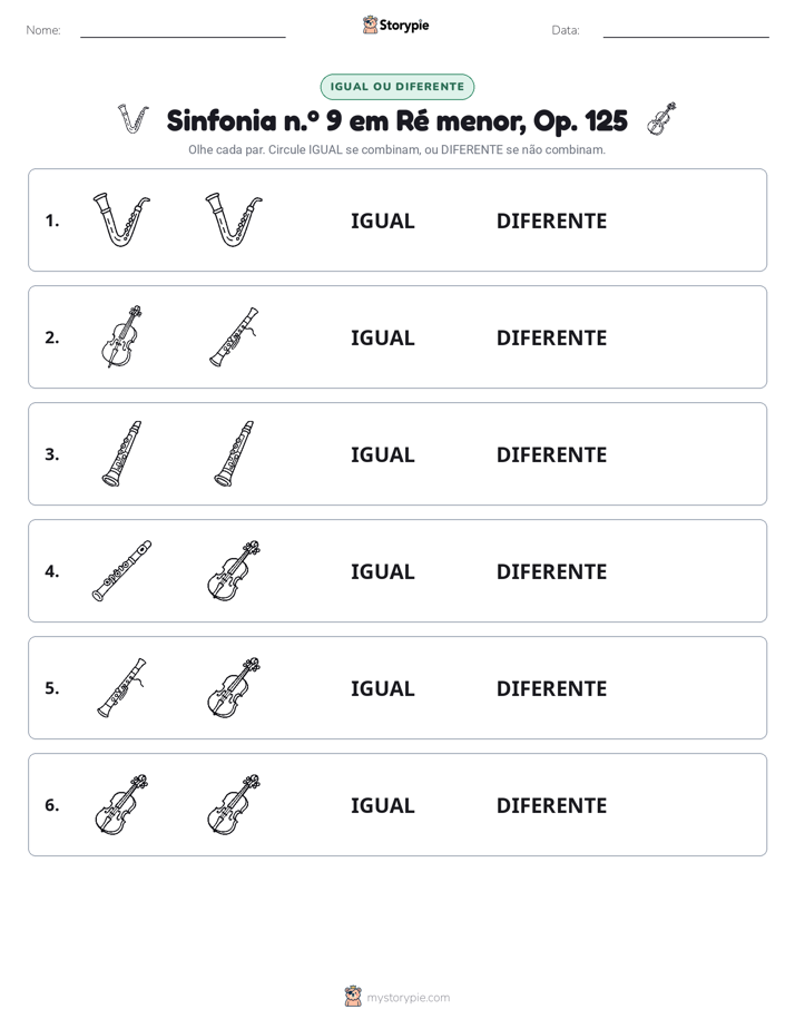 Igual ou Diferente