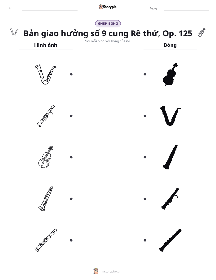 Ghép Hình Bóng