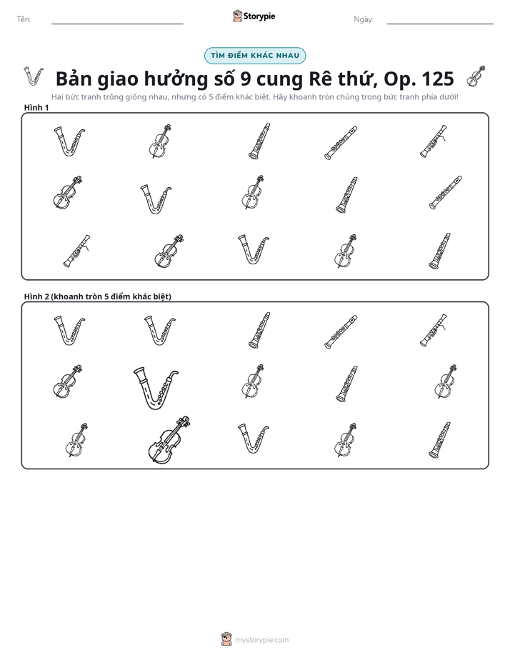 Tìm Sự Khác Biệt