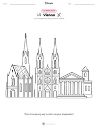 Vienna printable worksheet preview