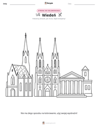 Podgląd drukowalnego arkusza ćwiczeń Wiedeń