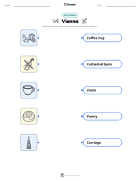 Vienna printable worksheet preview