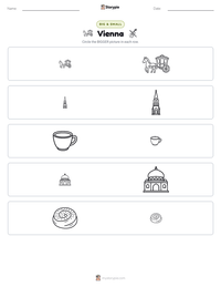 Vienna printable worksheet preview