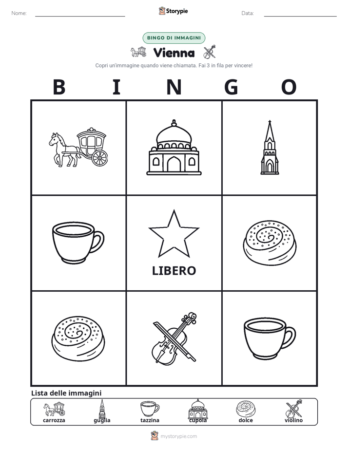 Bingo delle Immagini