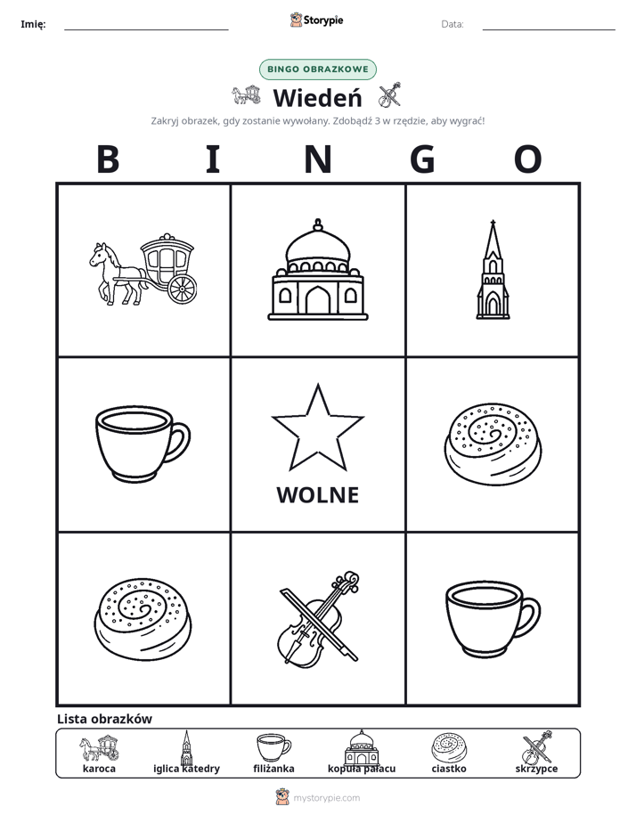 Bingo obrazkowe