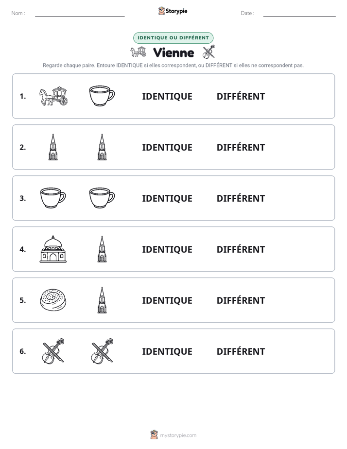 Identique ou Différent