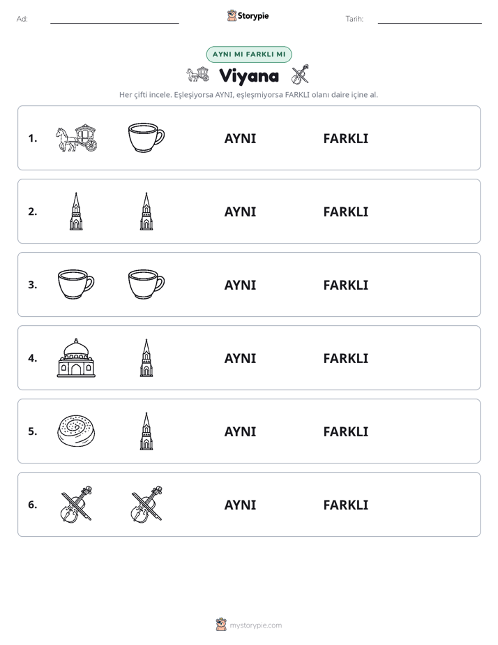 Aynı mı Farklı mı